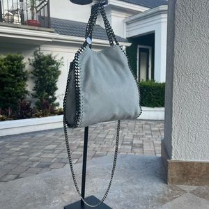 STELLA MCCARTNEY Stella McCartney Falabella Vegan Leather Mini Fold-Over Tote